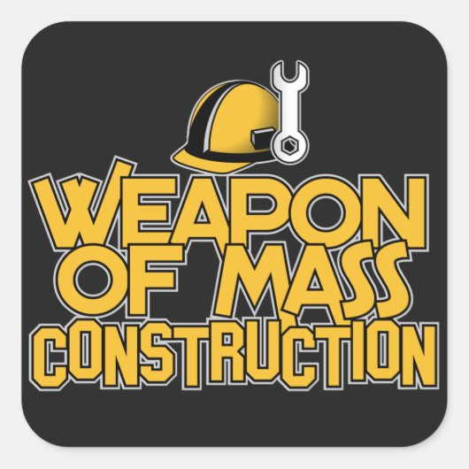 Mass Construction aangepaste stickers (Voorkant)