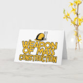 Mass Construction aangepaste wenskaarten Kaart (Gele Bloem)