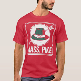 Mass Pike - Retro jaren 60 Massachusetts T-shirt