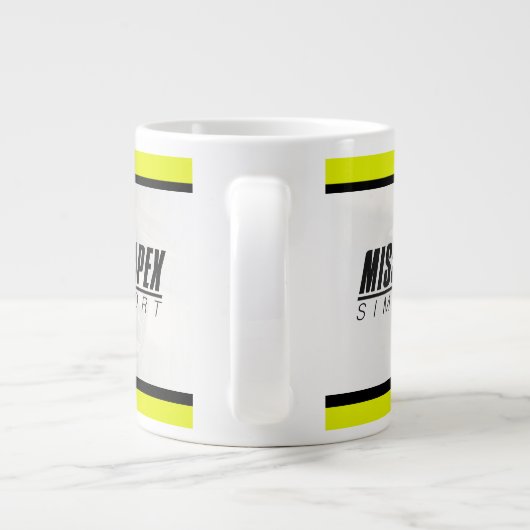 MASS Racing Jumbo Mug Extra Grote Beker (Achterkant)