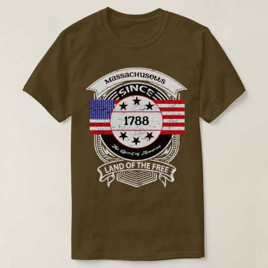 Massachusetts15 T-shirt (Design voorkant)