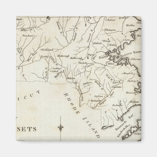 Massachusetts 2 magneet (Voorkant)