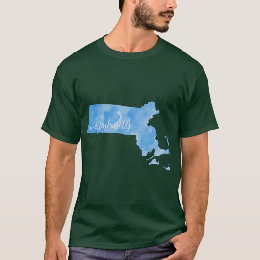 Massachusetts 40 t-shirt (Voorkant)