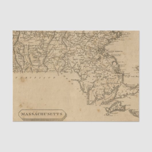 Massachusetts 5 tissuepapier (Voorkant)