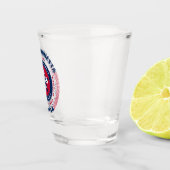 Massachusetts 6th Star Patriotic Shot glas (Rechts)
