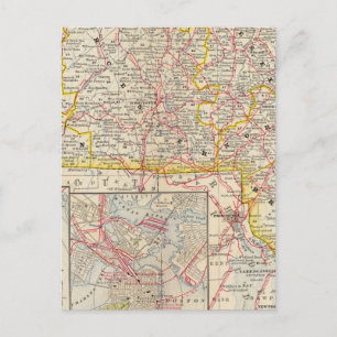 Massachusetts 8 briefkaart