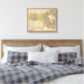 Massachusetts 8 canvas afdruk (Insitu (Slaapkamer))