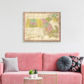 Massachusetts 8 canvas afdruk (Insitu (Woonkamer))
