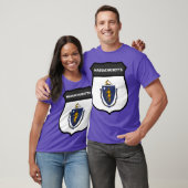 MASSACHUSETTS BADGE IV Oversized T-shirt (Unisex)