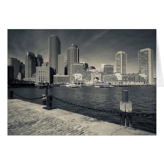 Massachusetts, Boston, bâtiments de Rowe's Wharf (Devant horizontal)