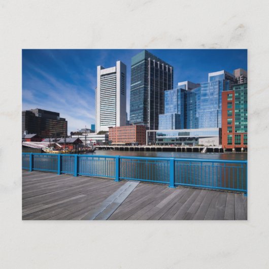 Massachusetts, Boston, Federal Reserve Bank Briefkaart (Voorkant)