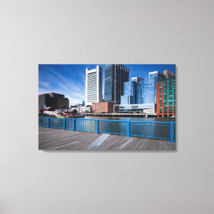 Massachusetts, Boston, Federal Reserve Bank Canvas Afdruk