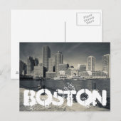 Massachusetts, Boston, Rowe's Wharf buildings Briefkaart (Voorkant / Achterkant)