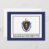 Massachusetts Briefkaart (Voorkant / Achterkant)