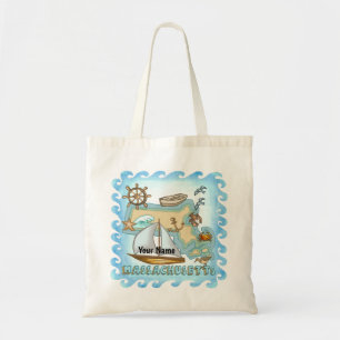 Massachusetts canvas tas