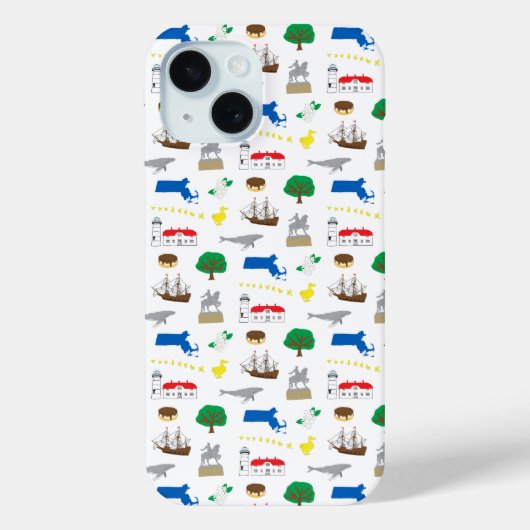 Massachusetts Case-Mate iPhone Case (Achterkant)