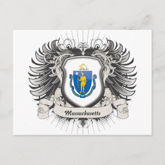 Massachusetts Crest Briefkaart