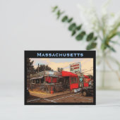 Massachusetts Diner Briefkaart (Staand voorkant)