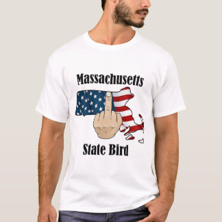 Massachusetts État oiseau t-shirt majeur