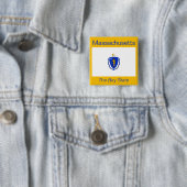 Massachusetts Flag Button (In situ)
