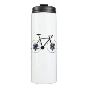 Massachusetts Flag Cycling Thermosbeker