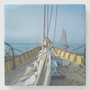 Massachusetts, Gloucester, Schooner Festival 3 Stenen Onderzetter