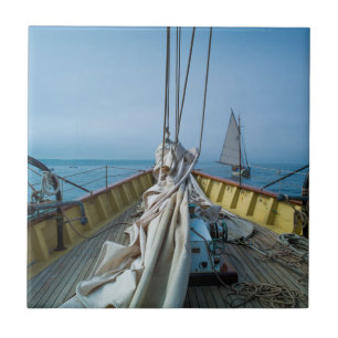 Massachusetts, Gloucester, Schooner Festival 3 Tegeltje