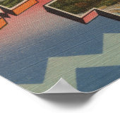 Massachusetts - Groeten van Mohawk Trail 2 Poster (Hoek)