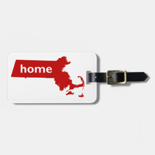 Massachusetts Home Bagagelabel