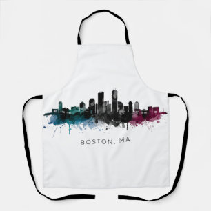 Massachusetts Kunst Boston MA Silhouette Waterve Schort