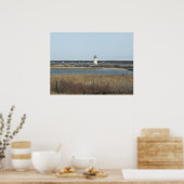 Massachusetts Lighthouse Poster (Keuken)