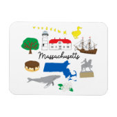Massachusetts magneet (Horizontaal)
