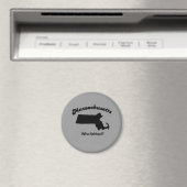 Massachusetts Motto - Wie viel er? Magneet (Insitu (Vaatwasser))