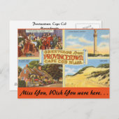 Massachusetts Provincetown Briefkaart (Voorkant / Achterkant)