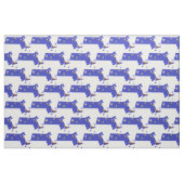 Massachusetts Pun Map Stof (Fat Quarter)