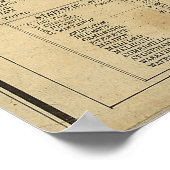  Massachusetts Railroad Map (1879) Poster (Hoek)