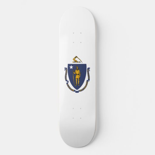 Massachusetts Staatsvlag Skateboard (Voorkant)