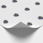 Massachusetts State Flag Design Cadeaupapier (Hoek)