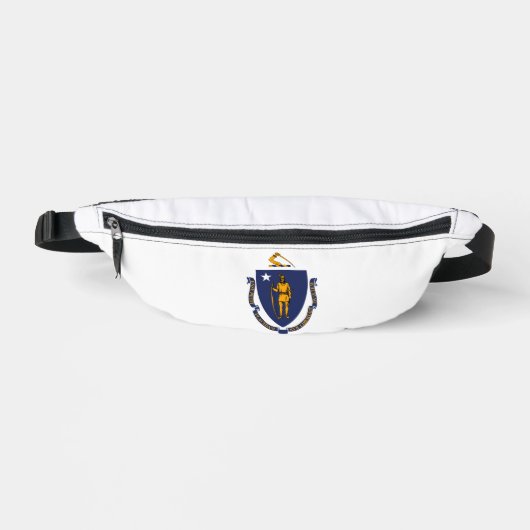 Massachusetts State Flag Design Heuptasje (Voorkant)