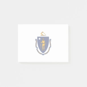 Massachusetts State Flag Design Post-it® Notes