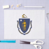 Massachusetts State Flag Tissuepapier (Craft)