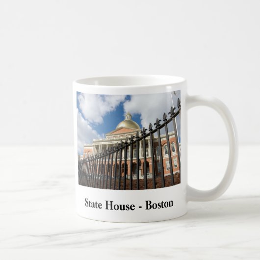 Massachusetts State House - Boston Koffiemok (Rechts)