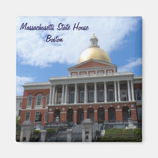 Massachusetts State House, Boston Magneet (Voorkant)