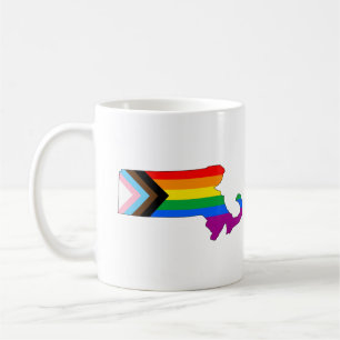 Massachusetts State Pride LGBTQ Progress Pride Koffiemok