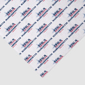 Massachusetts State Pride Tissue Paper Tissuepapier (Detail)