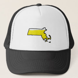 Massachusetts State Trucker Hat - Beer Pet