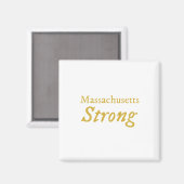 Massachusetts Strong Magneet (Voorkant / Achterkant)