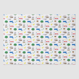 Massachusetts tissuepapier