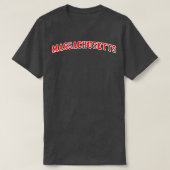 Massachusetts TShirt 2 (Design devant)