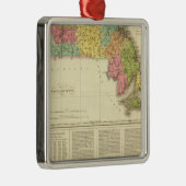 Massachusetts US Metalen Ornament (Rechts)